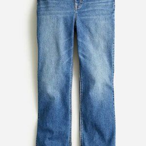 NWT J. CREW HIGH-RISE DEMI-BOOT JEAN IN BROOKSHIRE WASH  SIZE 24